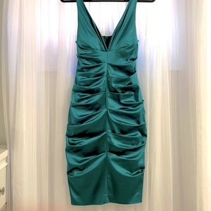 Nicole Miller, Teal, Size 4